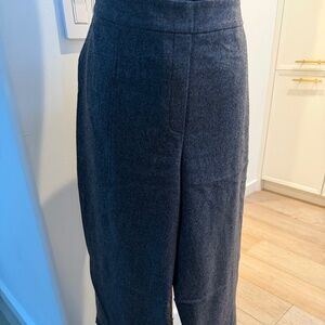 Lafayette 148 Heather Grey wool pants. Size 1X